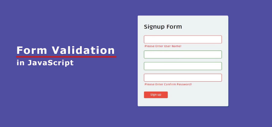 form validation in javascript