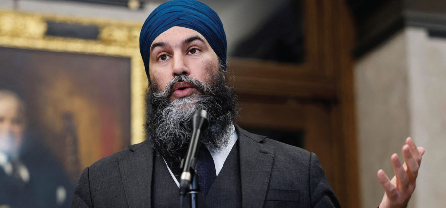 jagmeet singh speak languages fluently